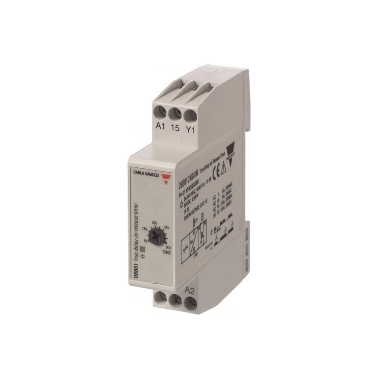 Carlo Gavazzi DBB51CM2410M OFF Delay Timer