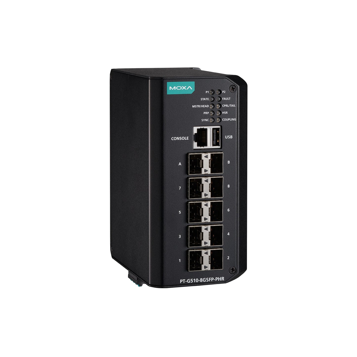 MOXA PT-G510-8GSFP-PHR-WV-CT Managed Ethernet Switch