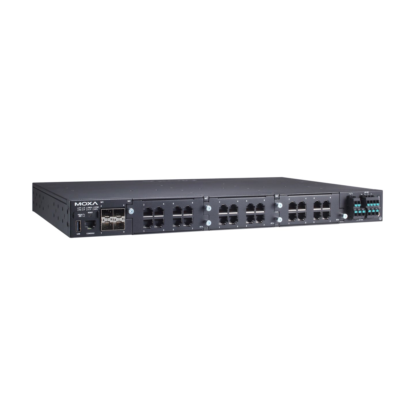 MOXA-RKS-G4028-PoE-4GS-LV-T-ManuAuto