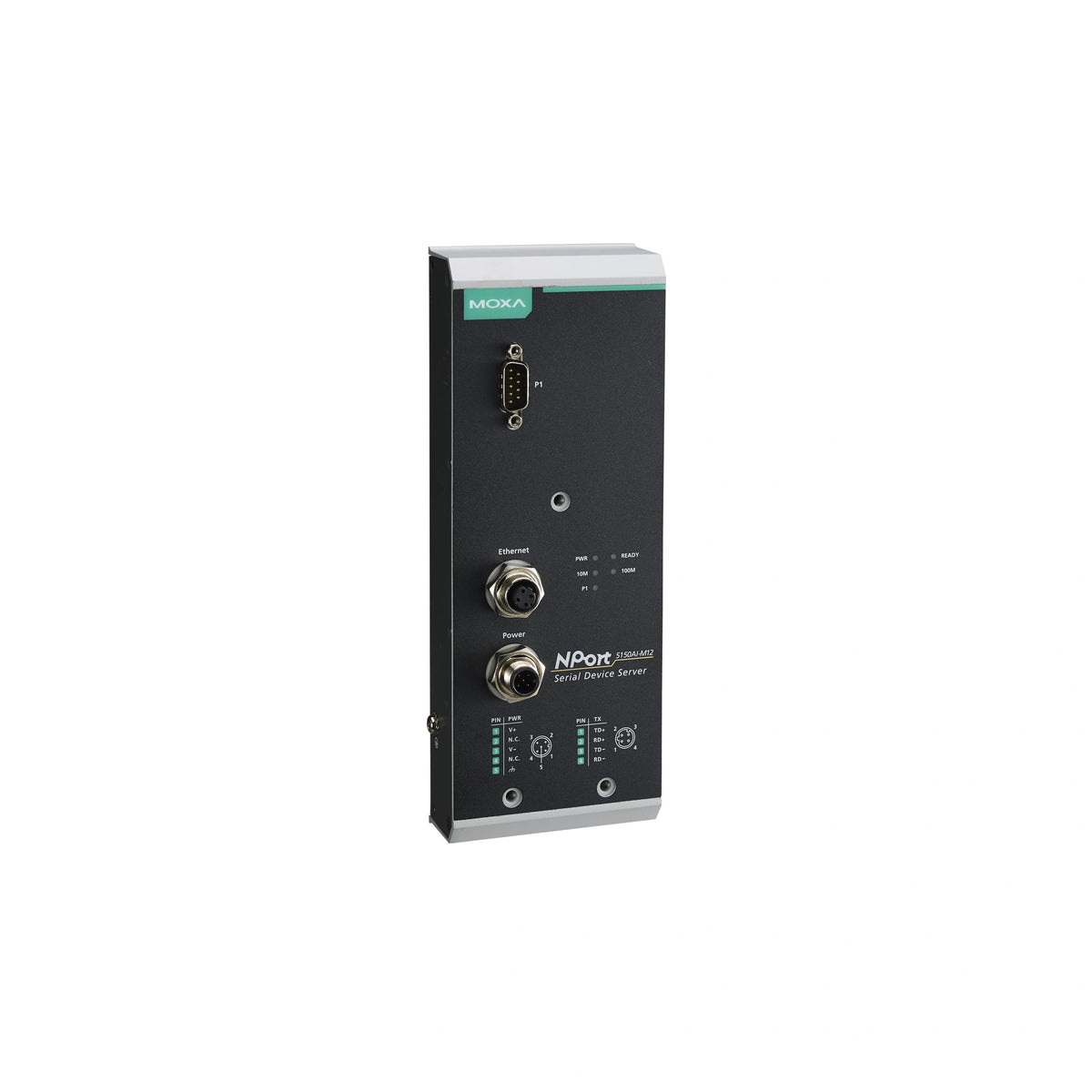 MOXA NPort 5150AI-M12 Serial to Ethernet Device Server