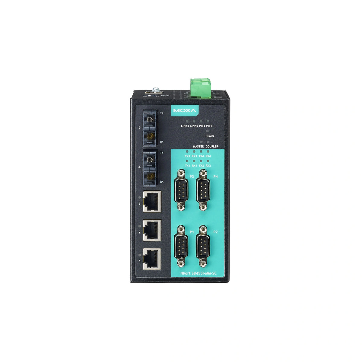 MOXA NPort S8455I-MM-SC-T Serial to Ethernet Device Server