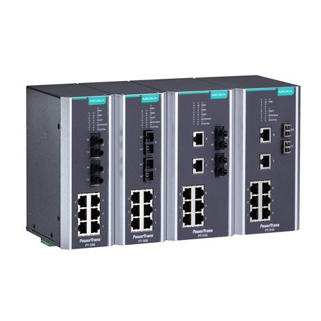 MOXA PT-510-4M-ST-24 MANAGED ETHERNET SWITCH