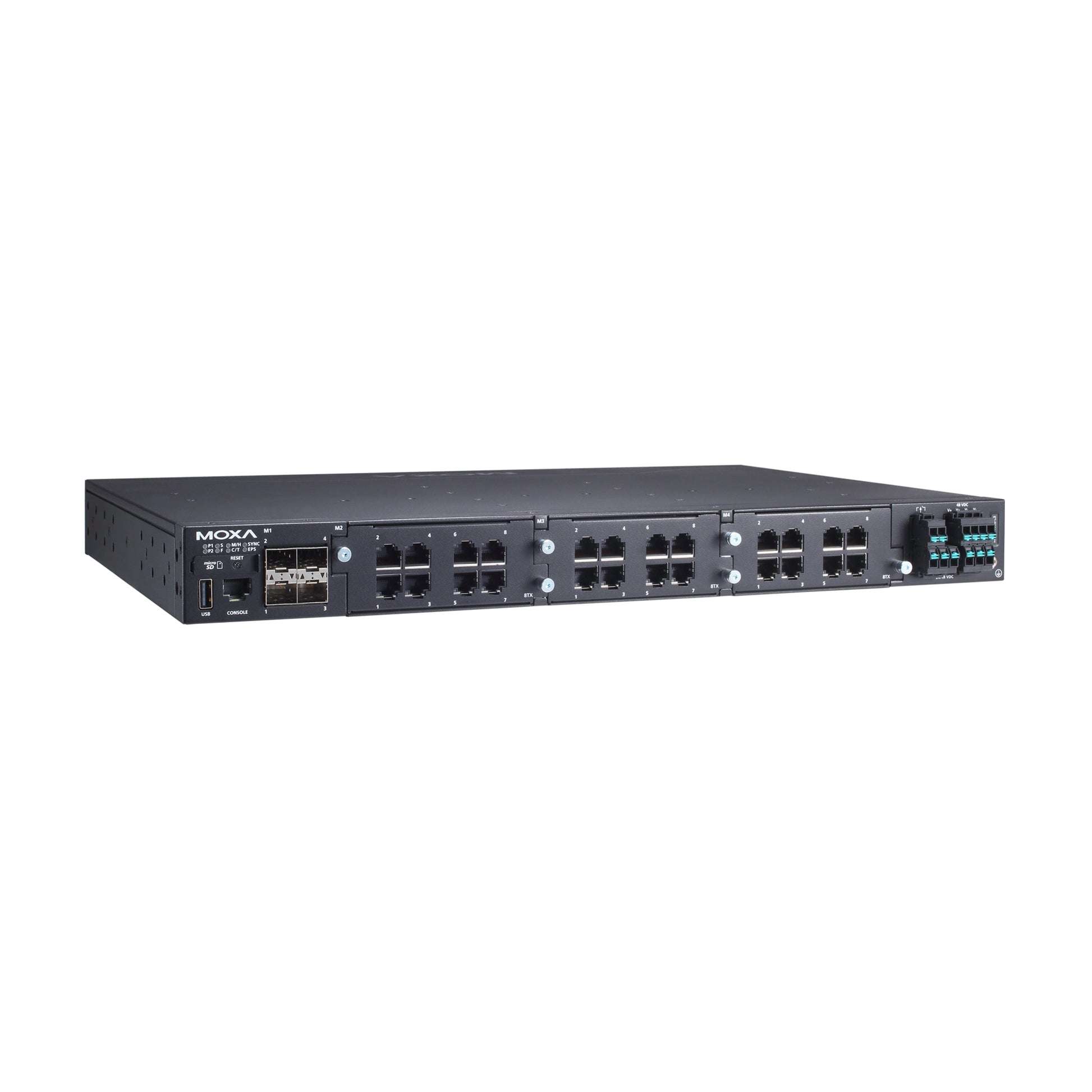 MOXA-RKS-G4028-PoE-4GS-LV-T-ManuAuto
