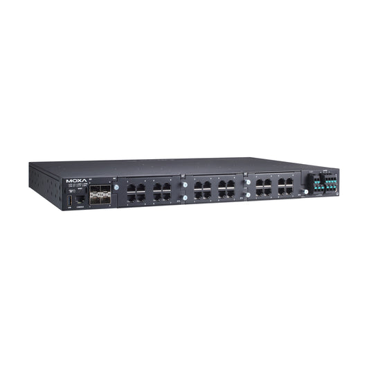 MOXA-RKS-G4028-PoE-4GS-LV-T-ManuAuto
