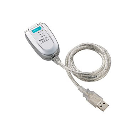 MOXA UPort 1110-1 Poort RS-232 USB-naar-Seriële Converter - Betrouwbare Seriële Communicatie