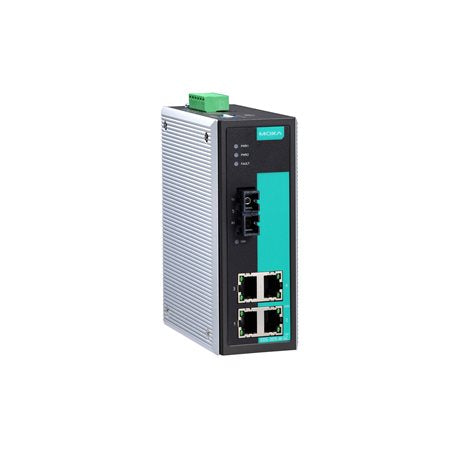 MOXA EDS-305-M-SC-T UNMANAGED ETHERNET SWITCHES - Manufacturers Automation Inc.