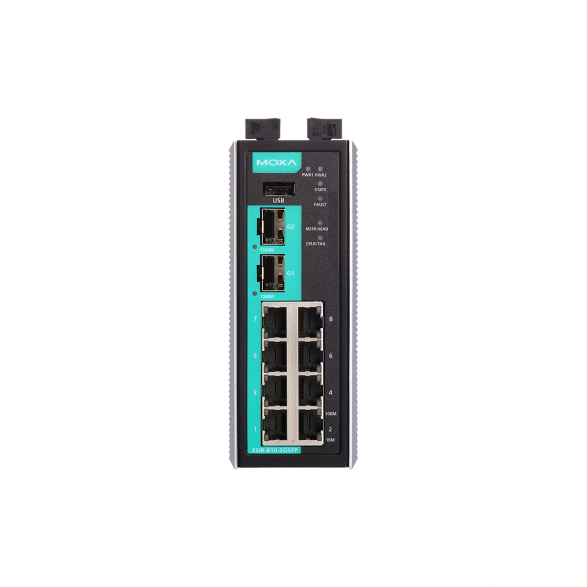 MOXA EDR-810-VPN-2GSFP-T Multiport Industrial Secure Router
