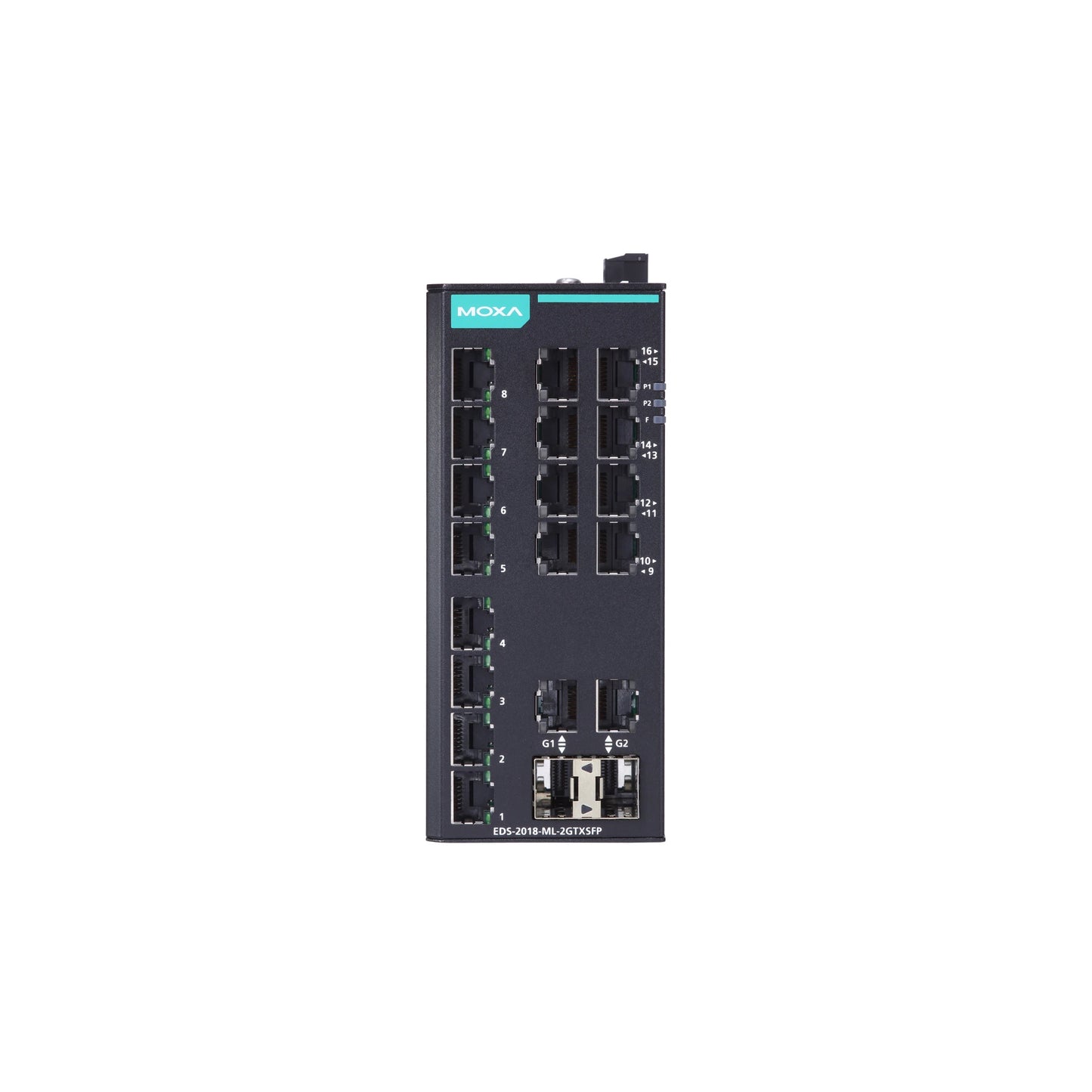 MOXA EDS-2018-ML-2GTXSFP Unmanaged Ethernet Switch