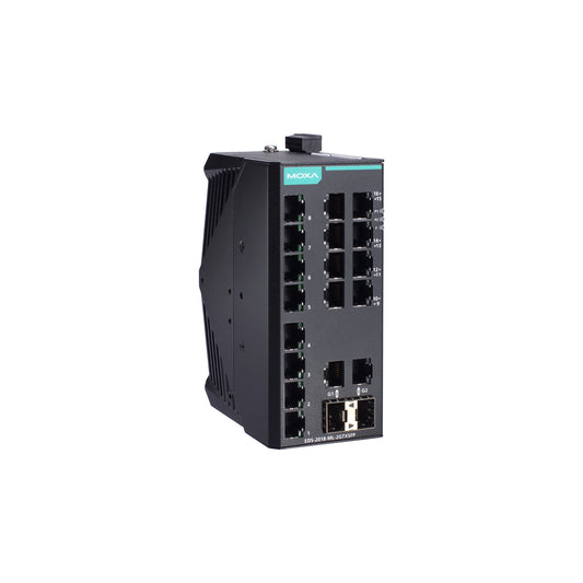 MOXA EDS-2018-ML-2GTXSFP-T Unmanaged Ethernet Switch