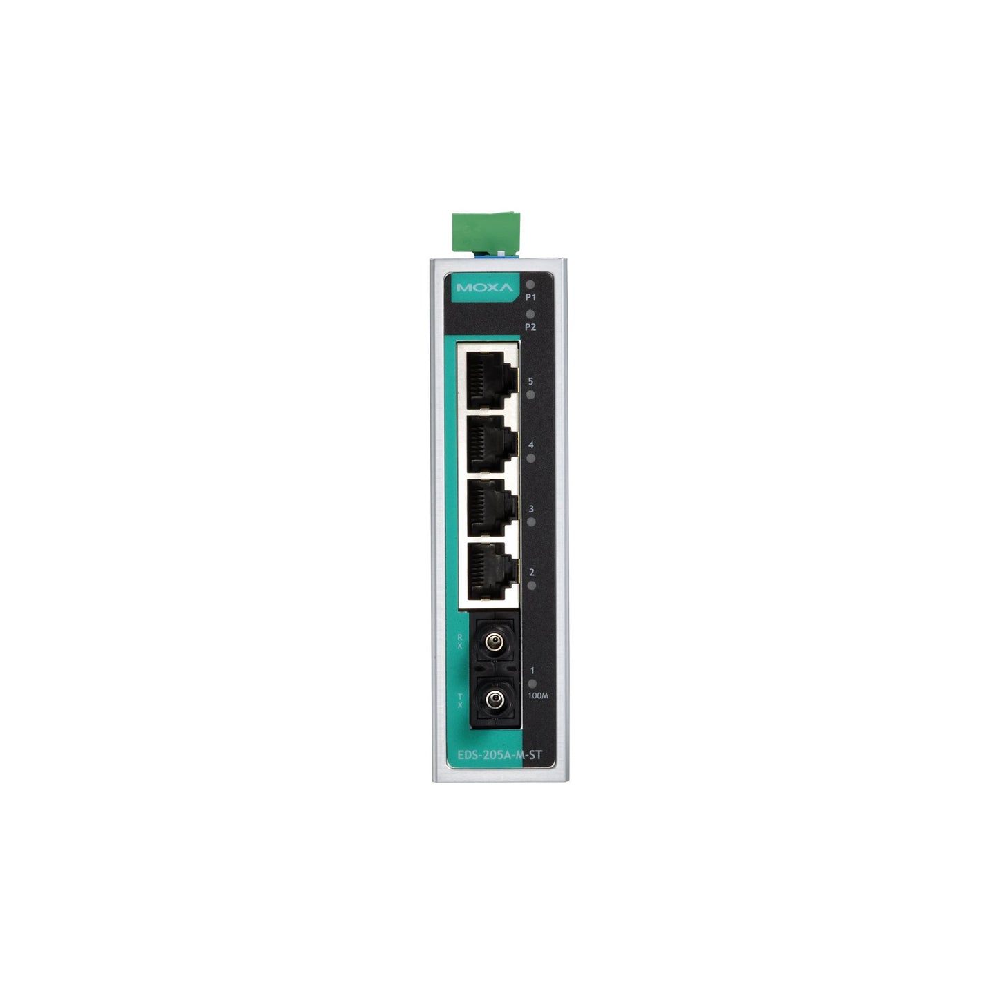 MOXA EDS-205A-M-ST-T Unmanaged Ethernet Switch