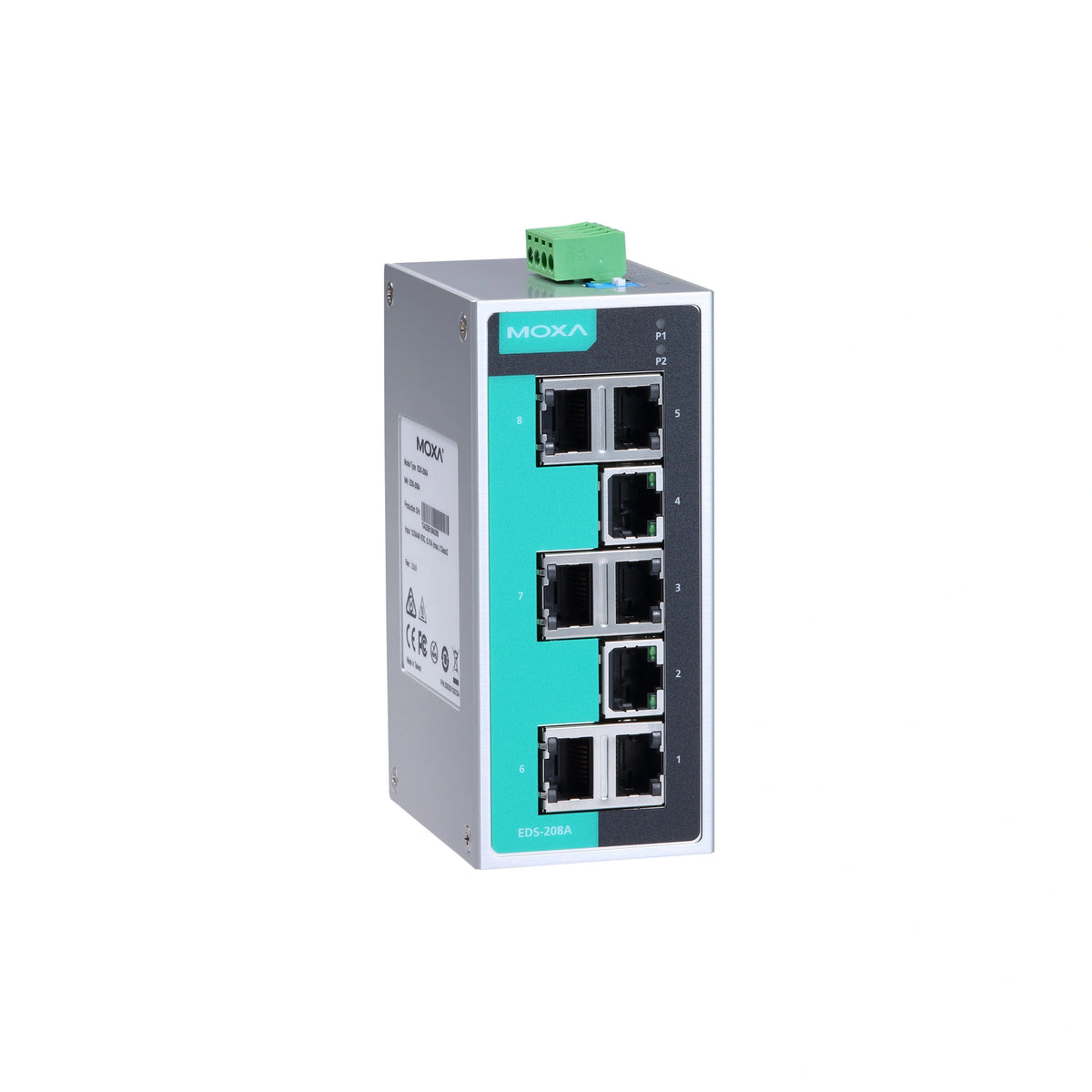 MOXA EDS-208A Unmanaged Ethernet Switch