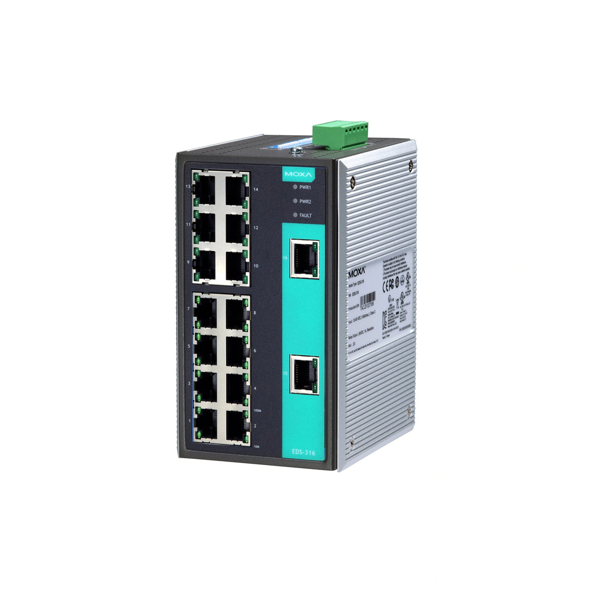MOXA EDS-316 Unmanaged Ethernet Switch