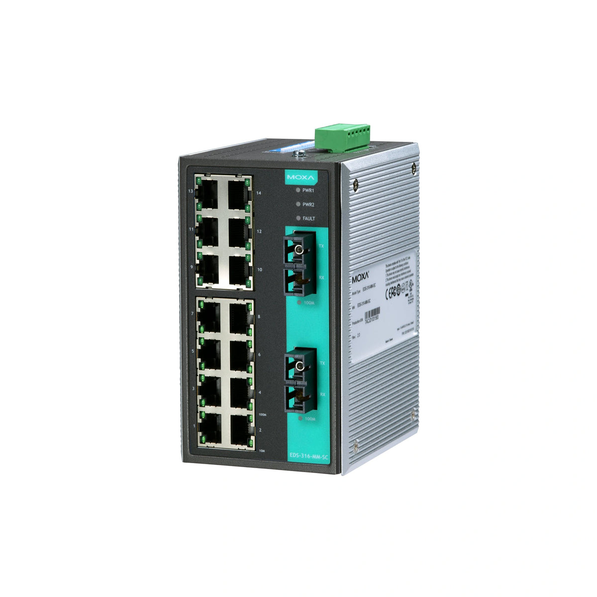 MOXA EDS-316-MM-SC Unmanaged Ethernet Switch
