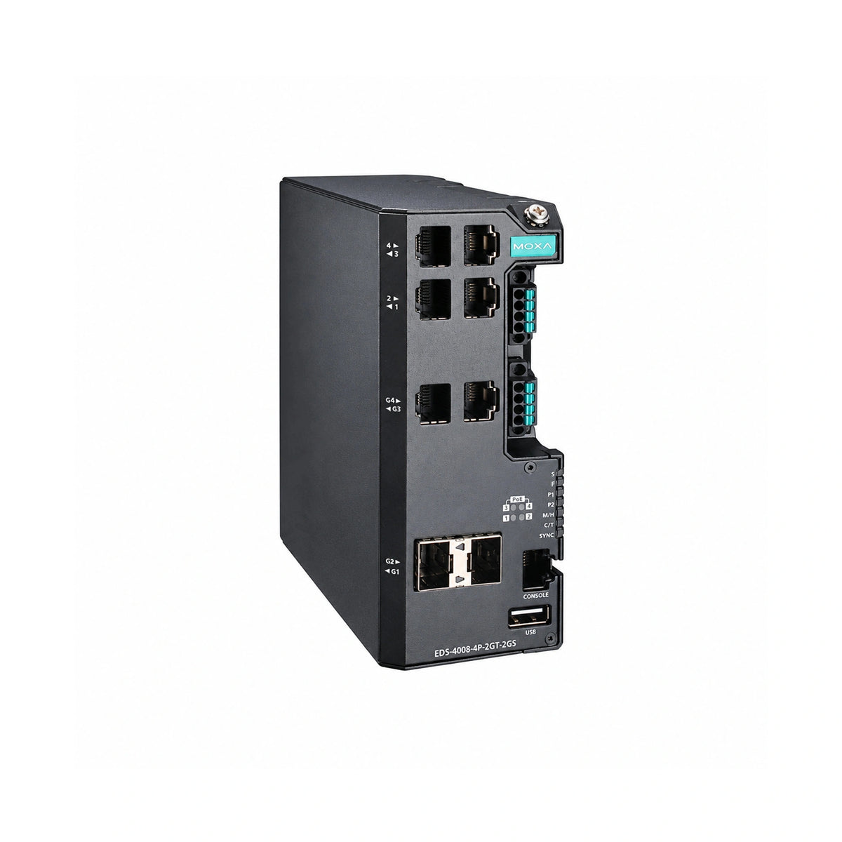 MOXA EDS-4008-4P-2GT-2GS-LVB-T Managed Ethernet Switch