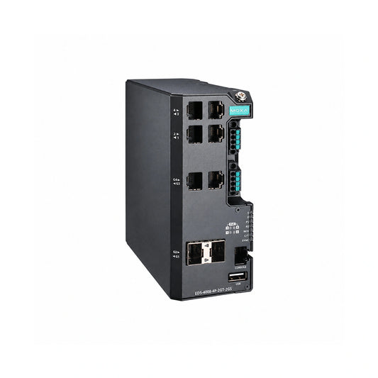 MOXA EDS-4008-4P-2GT-2GS-LVB-T Managed Ethernet Switch