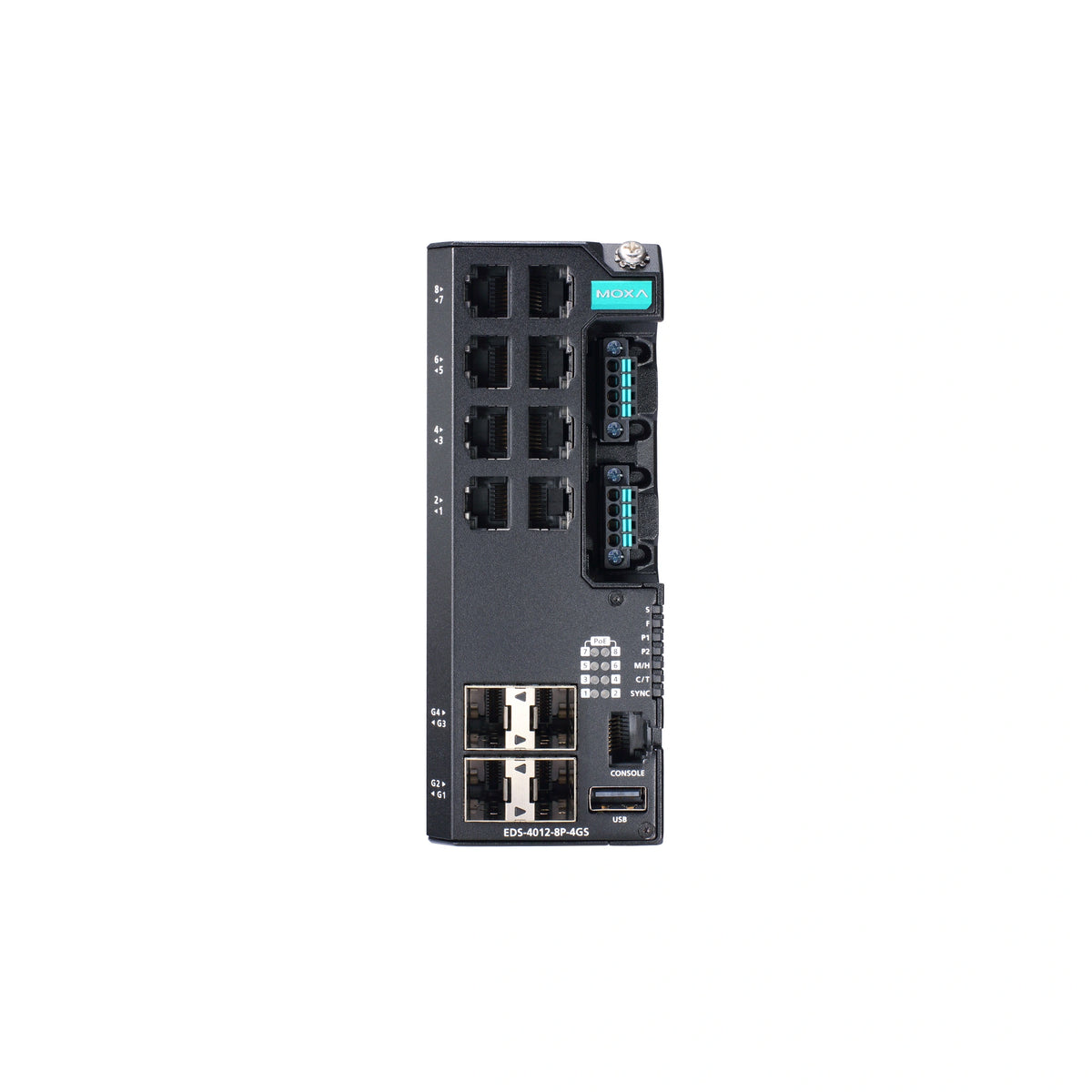 MOXA EDS-4012-8P-4GS-LVB Managed Ethernet Switch