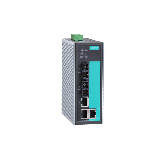 MOXA EDS-405A-SS-SC-T Managed Ethernet Switch