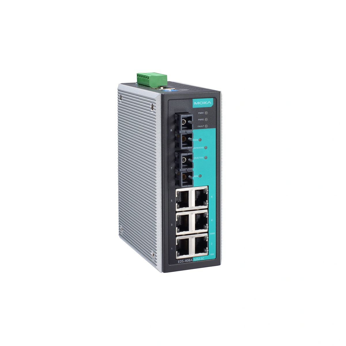 MOXA EDS-408A-SS-SC-T Managed Ethernet Switch