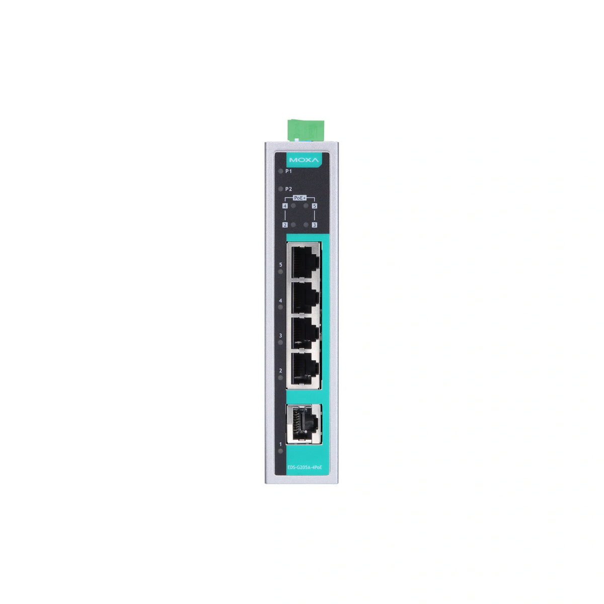 MOXA EDS-G205A-4PoE Unmanaged Ethernet Switch