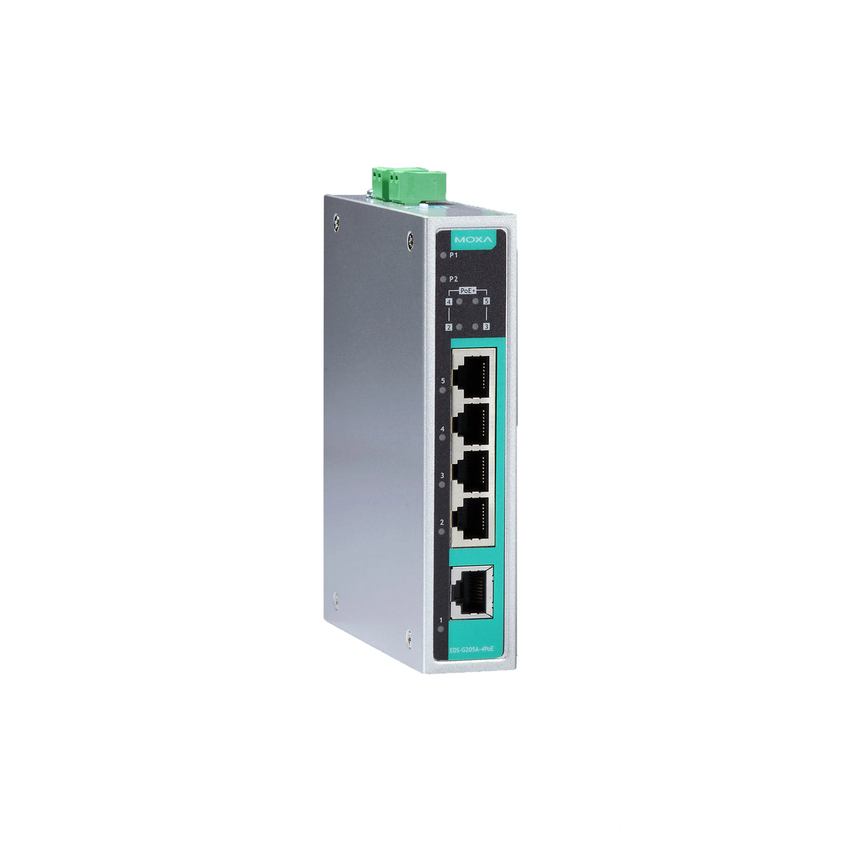 MOXA EDS-G205A-4PoE Unmanaged Ethernet Switch
