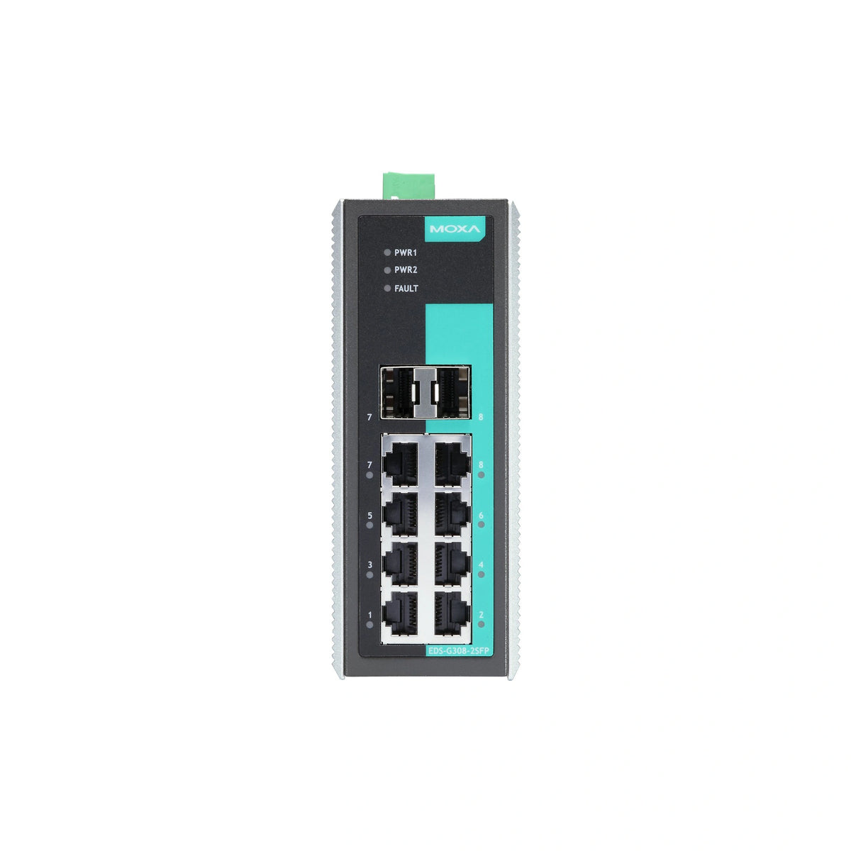 MOXA EDS-G308-2SFP-T Unmanaged Ethernet Switch