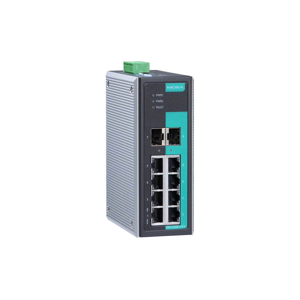 MOXA EDS-G308-2SFP-T Unmanaged Ethernet Switch