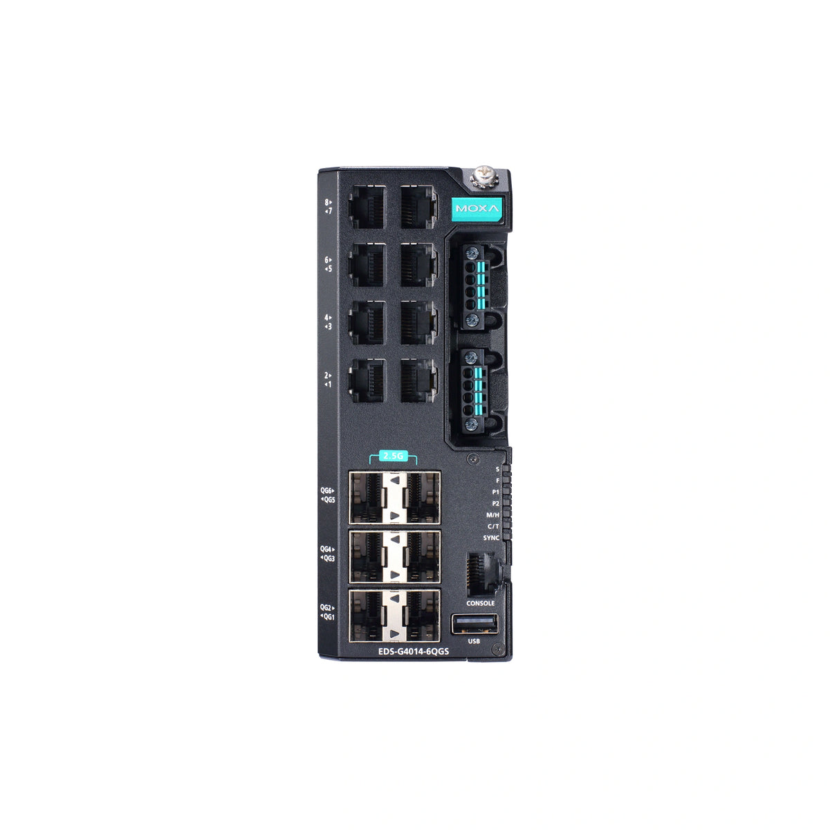 MOXA EDS-G4014-6QGS-LV-T Managed Ethernet Switch
