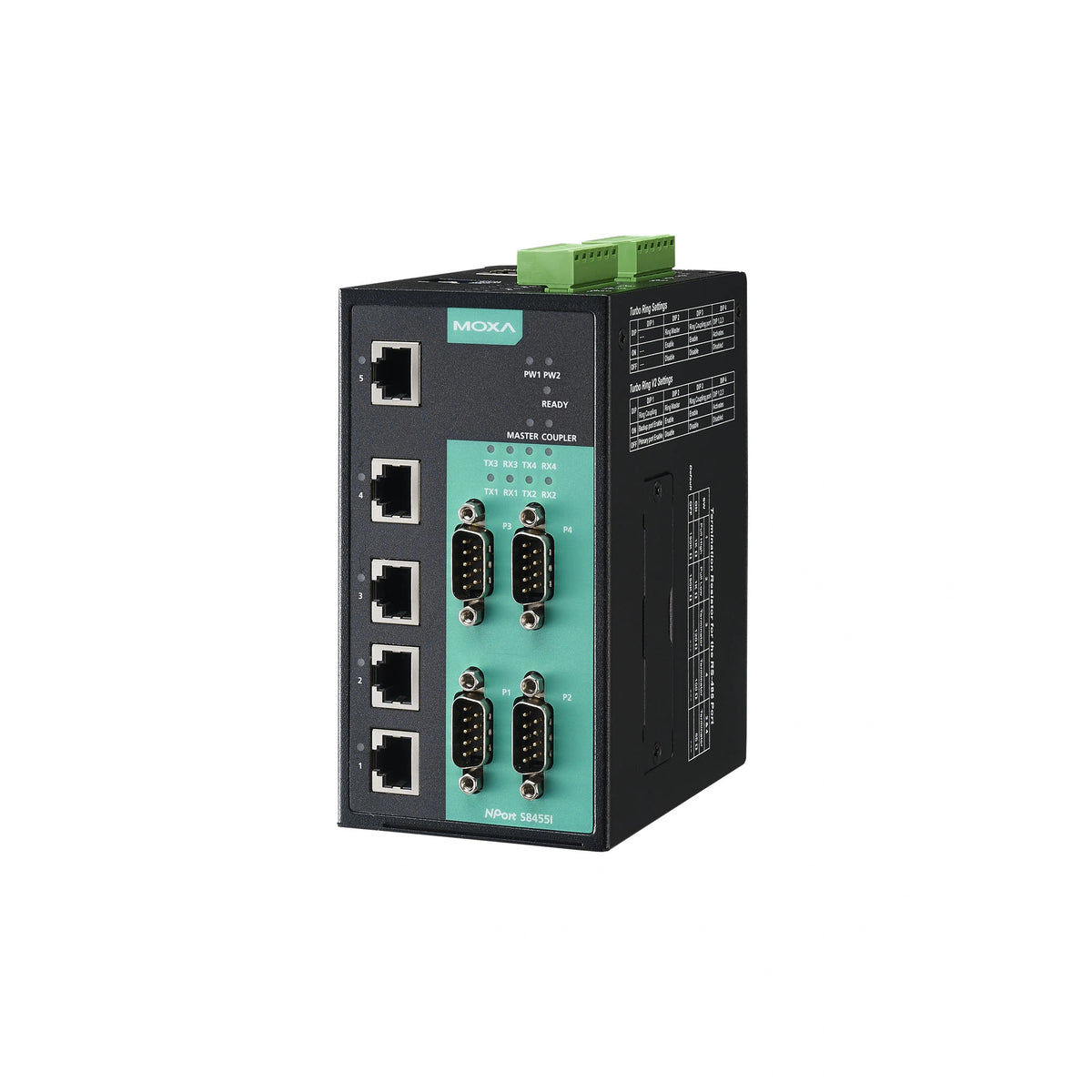 MOXA NPort S8455I Serial to Ethernet Device Server