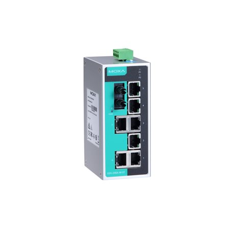 MOXA EDS-208A-M-ST UNMANAGED ETHERNET SWITCHES